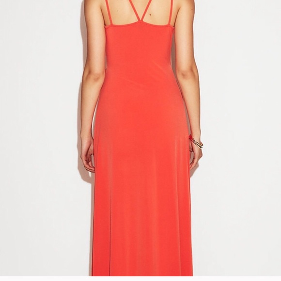 Express Coral Maxi Wrap dress - Picture 4 of 5